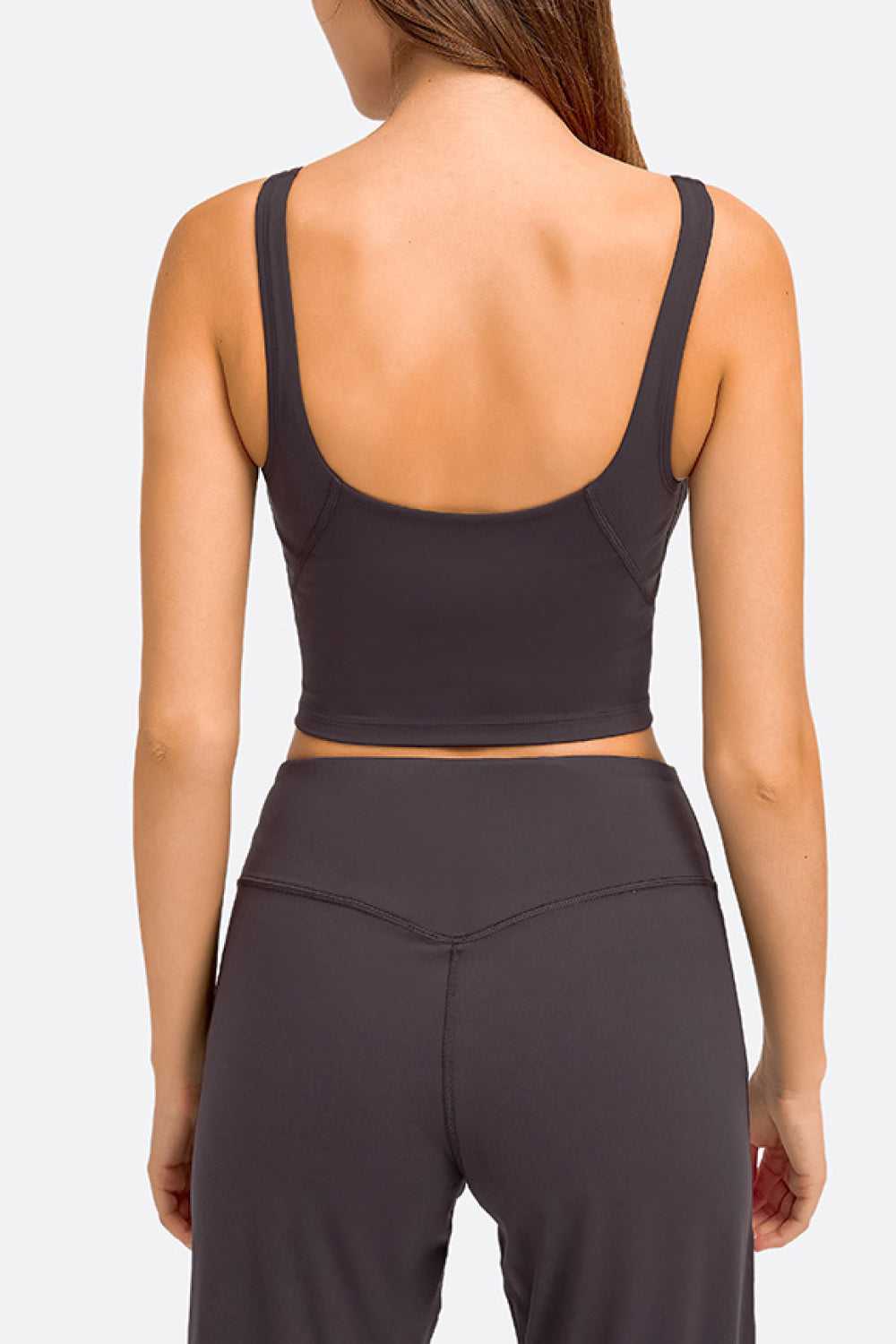 Millennia Deep V-Neck Crop Sports Bra 100100684956780 24 Affordable Fashion Under $100 Jerry's Apparel 