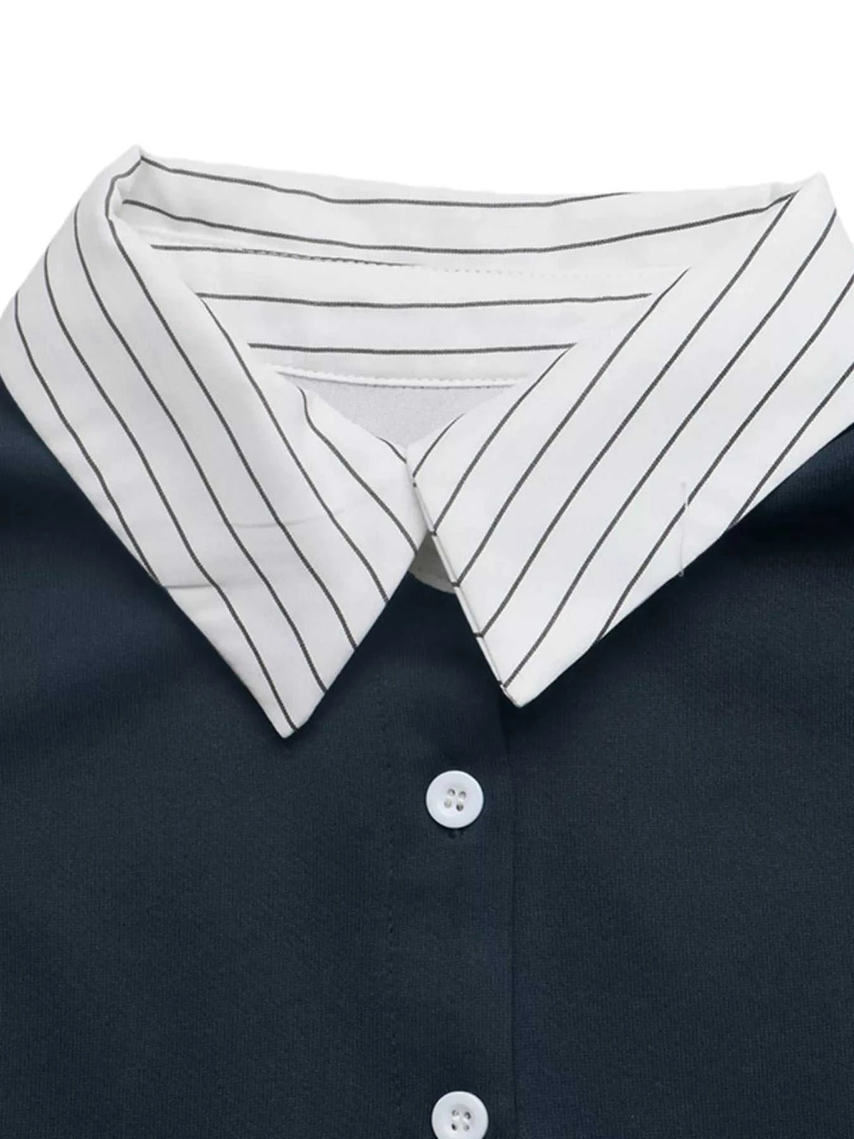 Button Detail Dropped Shoulder Sweatshirt 101001526803143 48 Affordable Fashion Under $100 Jerry's Apparel 