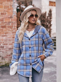 Oversized Plaid Button Up Shacket 100100074094768 50 Affordable Fashion Under $100 Jerry's Apparel 