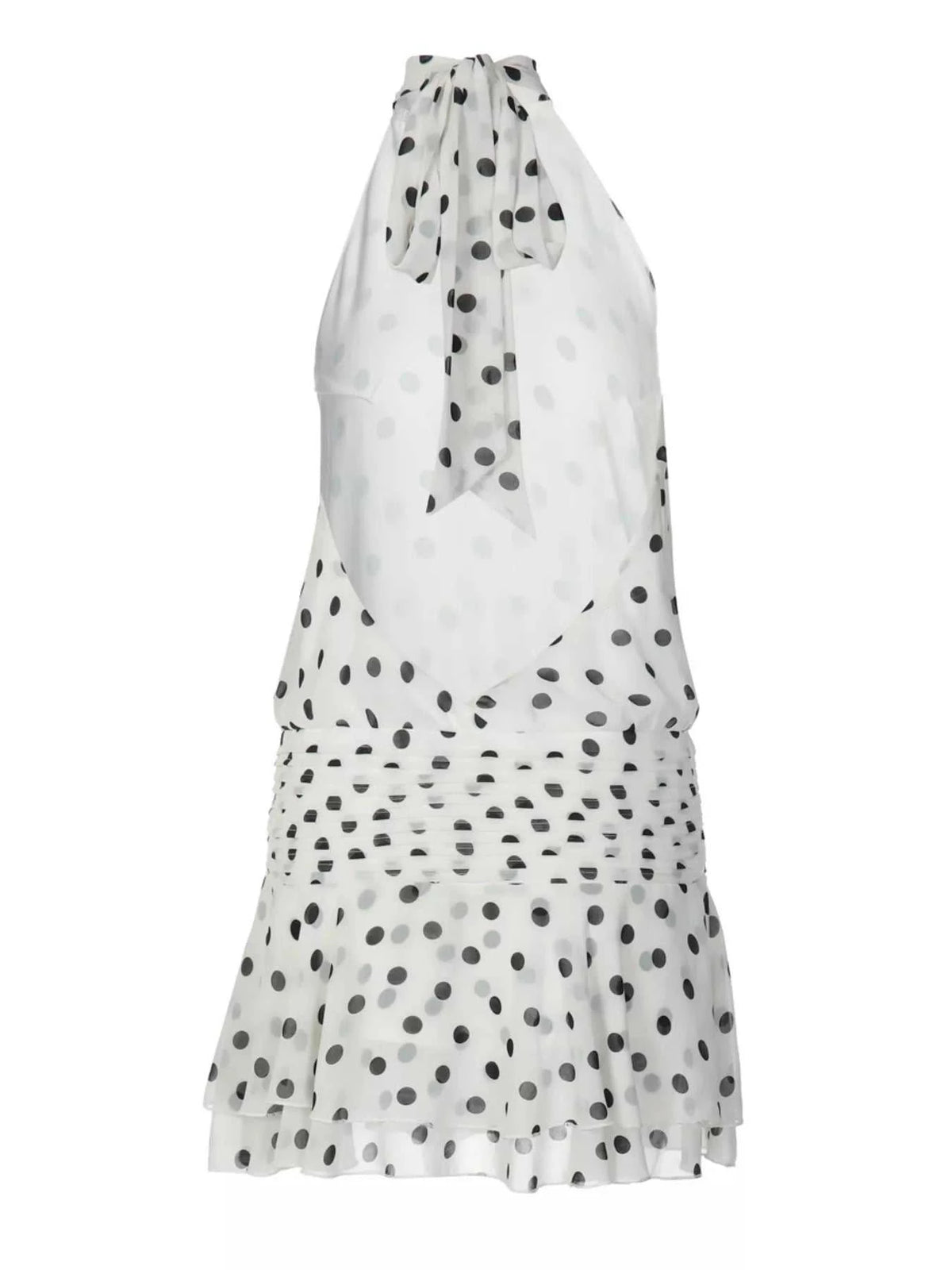 Polka Dot Halter Neck Ruffle Dress 100100761627730 51 Affordable Fashion Under $100 Jerry's Apparel 