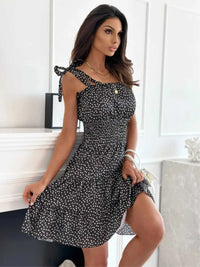 Polka Dot Square Neck Mini Cami Dress 100100988333377 31 Affordable Fashion Under $100 Jerry's Apparel 