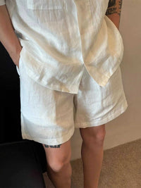 Men's Plus Size Lightweight Linen Blend Shorts 100400325283134 32 Affordable Fashion Under $100 Jerry's Apparel 