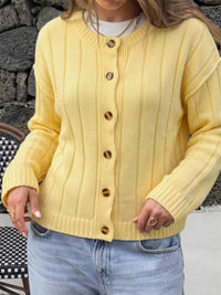 Button Up Dropped Shoulder Cardigan 100100931893614 47 Affordable Fashion Under $100 Jerry's Apparel 