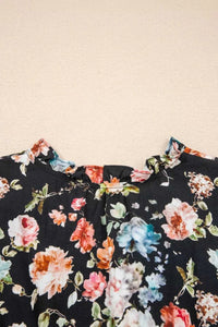 Floral Print Smocked Waist Maxi Dress 100100885551722 78 Affordable Fashion Under $100 Jerry's Apparel 