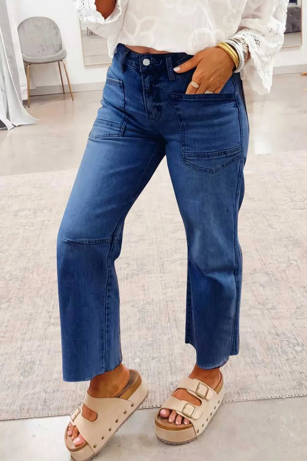 High Waist Straight Leg Jeans 100100890791050 64 Affordable Fashion Under $100 Jerry's Apparel 