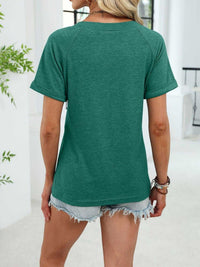 Casual V-Neck Short Sleeve T-Shirt 100100731554922 25 Affordable Fashion Under $100 Jerry's Apparel 