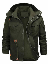 Men's Full Size Zip Up Fleece Lined Jacket Plus Size 100400044950430 125 Fashion Forward Plus Size Clothing Jerry's Apparel 