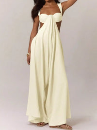 Backless Wide-Leg Jumpsuit with Cut-out Detail 101001809712429 55 Affordable Fashion Under $100 Jerry's Apparel 
