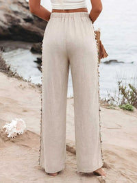 Drawstring Wide Leg Pants 100100457668627 39 Seasonal Fashion Collections Jerry's Apparel 