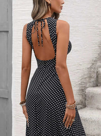 Sleeveless Polka Dot Maxi Dress 100100510800642 32 Gifts for Her Jerry's Apparel 