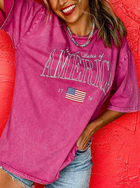 AMERICA 1776 Graphic Mineral Wash Cotton Tee 100100545113586 45 Affordable Fashion Under $100 Jerry's Apparel 