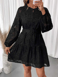 Button-Front Balloon Sleeve Mini Dress 100100715945884 64 Affordable Fashion Under $100 Jerry's Apparel 