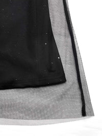 Glitter Sleeveless Tulle Midi Dress 100100013591888 42 Affordable Fashion Under $100 Jerry's Apparel 