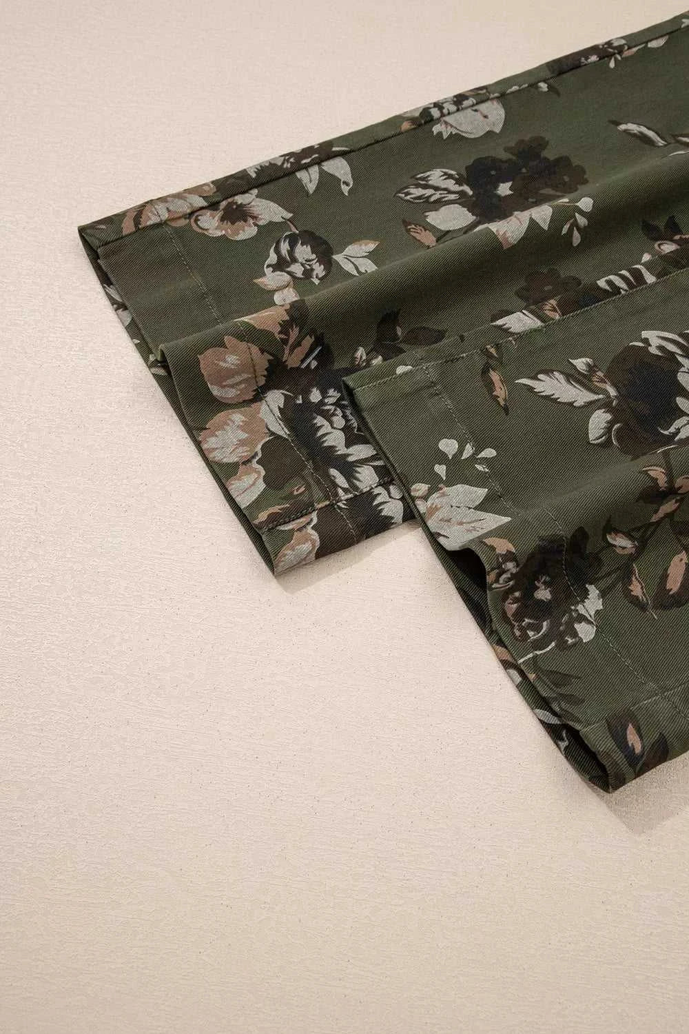 Vintage Style Floral Print High Waist Wide Leg Jeans 100100212050078 65 Seasonal Fashion Collections Jerry's Apparel 
