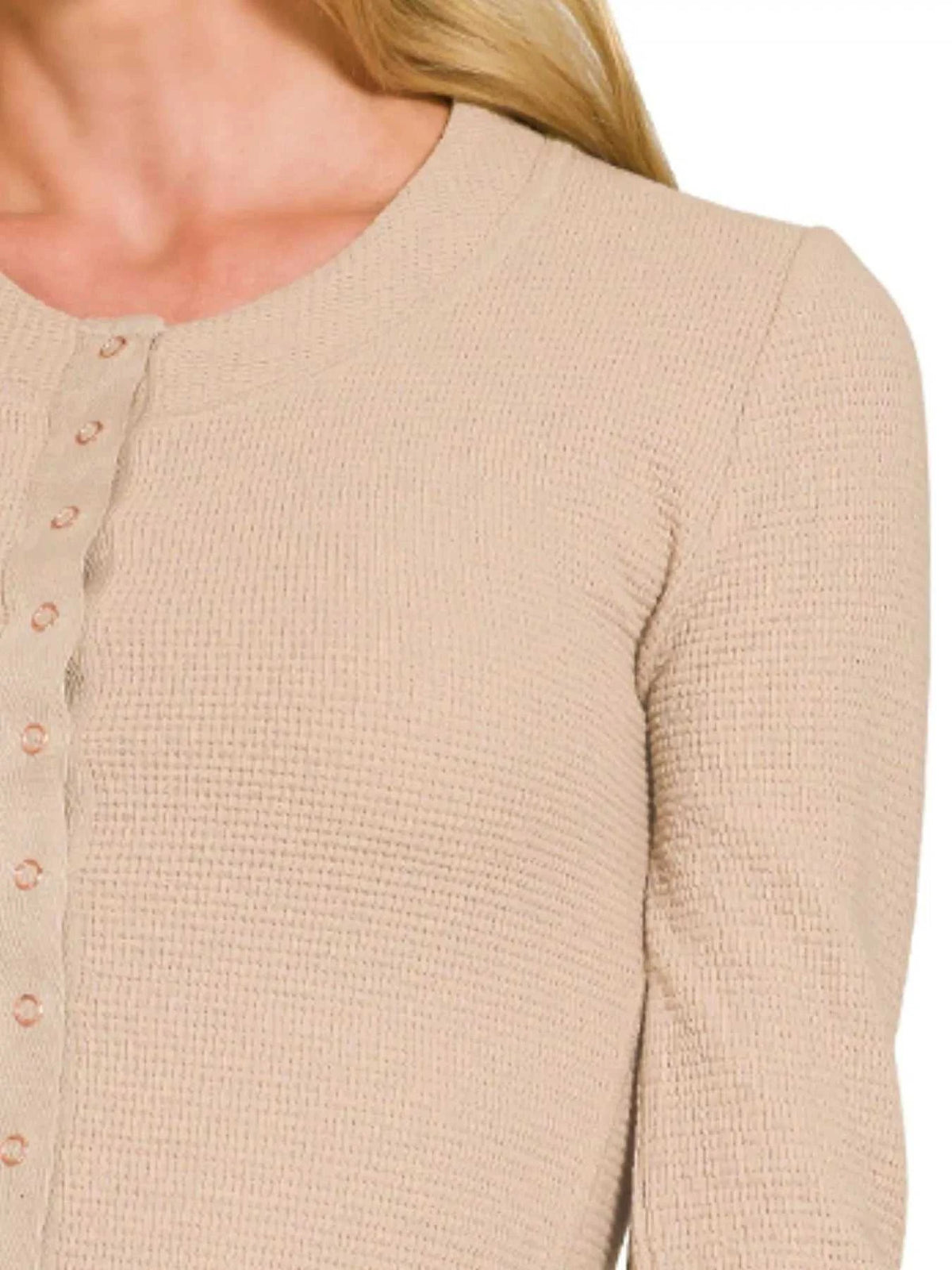 Zenana Double Knit Snap Button Shirts 100100849811750 28 Affordable Fashion Under $100 Jerry's Apparel 