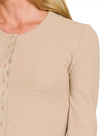 Zenana Double Knit Snap Button Shirts 100100849811750 28 Affordable Fashion Under $100 Jerry's Apparel 