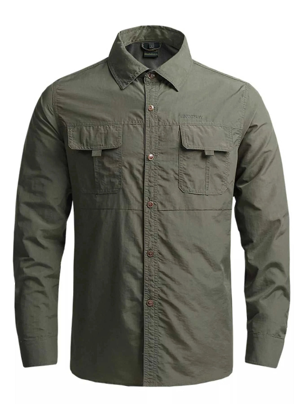 Men's Plus Size Long Sleeve Button-Down Shirt 100400837875467 57 Affordable Fashion Under $100 Jerry's Apparel 
