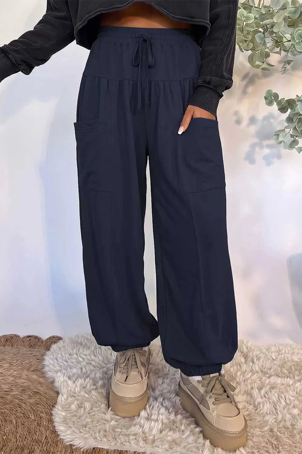 Drawstring Wide-Leg Joggers 101001220981059 66 Affordable Fashion Under $100 Jerry's Apparel 
