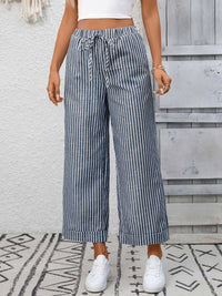 Striped Wide Leg Pants 100100886278692 32 Affordable Fashion Under $100 Jerry's Apparel 
