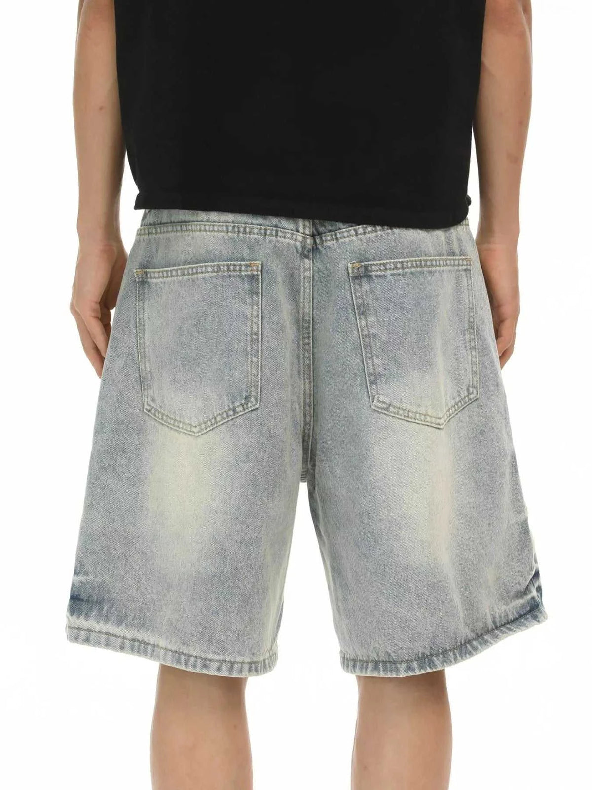 Men's Wash Relaxed Fit Denim Shorts 100400602020356 71 Affordable Fashion Under $100 Jerry's Apparel 
