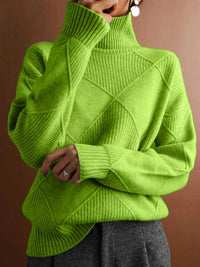 Argyle Pattern Turtleneck Sweater 101002205709319 52 Affordable Fashion Under $100 Jerry's Apparel 