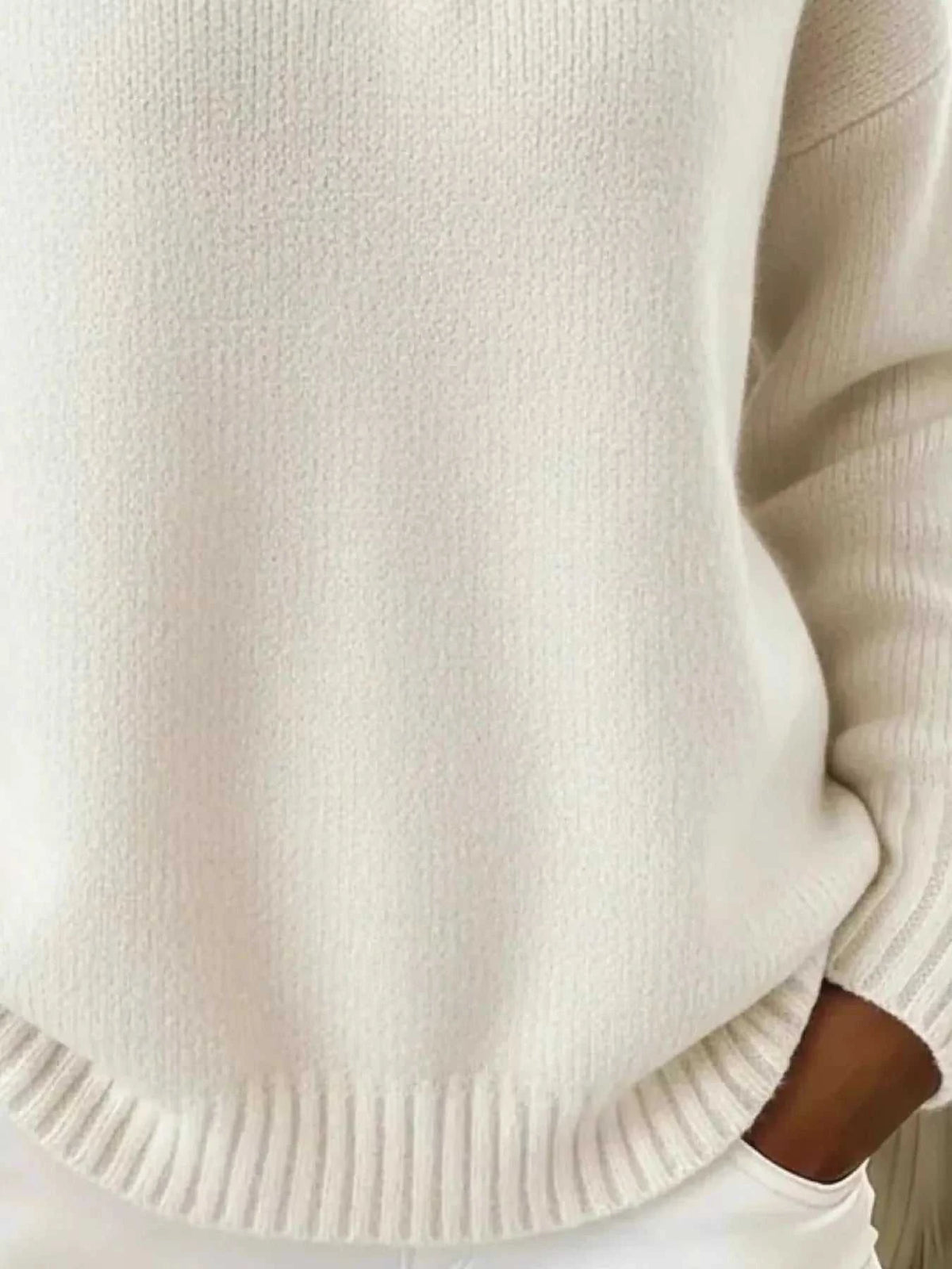 Full Size Button Detail Dropped Shoulder Sweater Plus Size 101002359418175 39 Affordable Fashion Under $100 Jerry's Apparel 