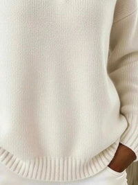 Full Size Button Detail Dropped Shoulder Sweater Plus Size 101002359418175 39 Affordable Fashion Under $100 Jerry's Apparel 