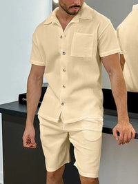 Men's Full Size Button Up Top and Shorts Set Plus Size 100400621550202 46 Affordable Fashion Under $100 Jerry's Apparel 