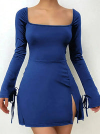 Slit Flare Sleeve Mini Dress 101001569319277 31 Gifts for Her Jerry's Apparel 