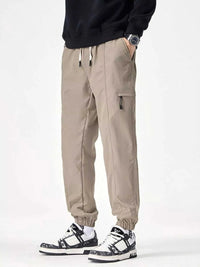 Men's Plus Size Drawstring Wide Leg Joggers 100400584285309 73 Affordable Fashion Under $100 Jerry's Apparel 