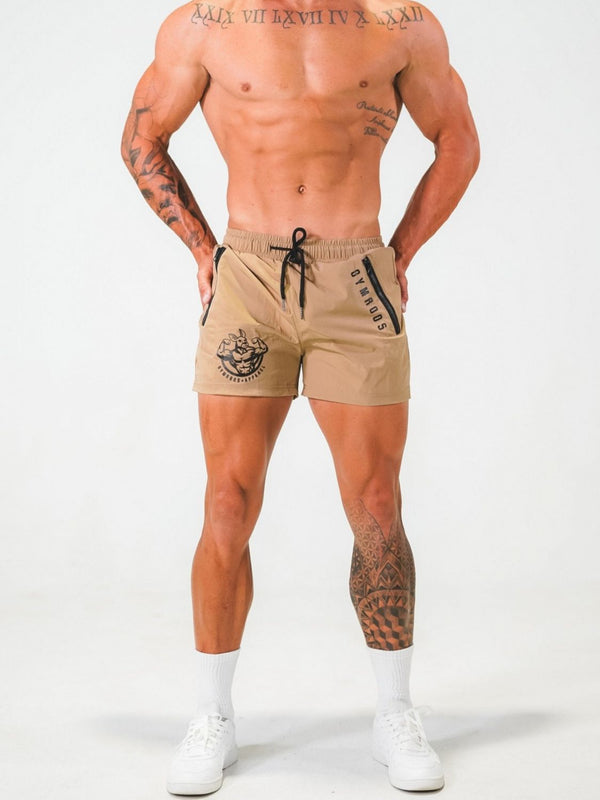 Men's Plus Size Drawstring Waist Shorts