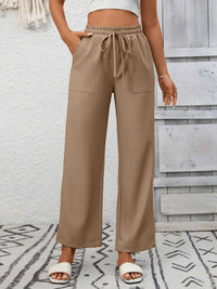 Casual Drawstring Wide Leg Pants 100100328755700 39 Affordable Fashion Under $100 Jerry's Apparel 