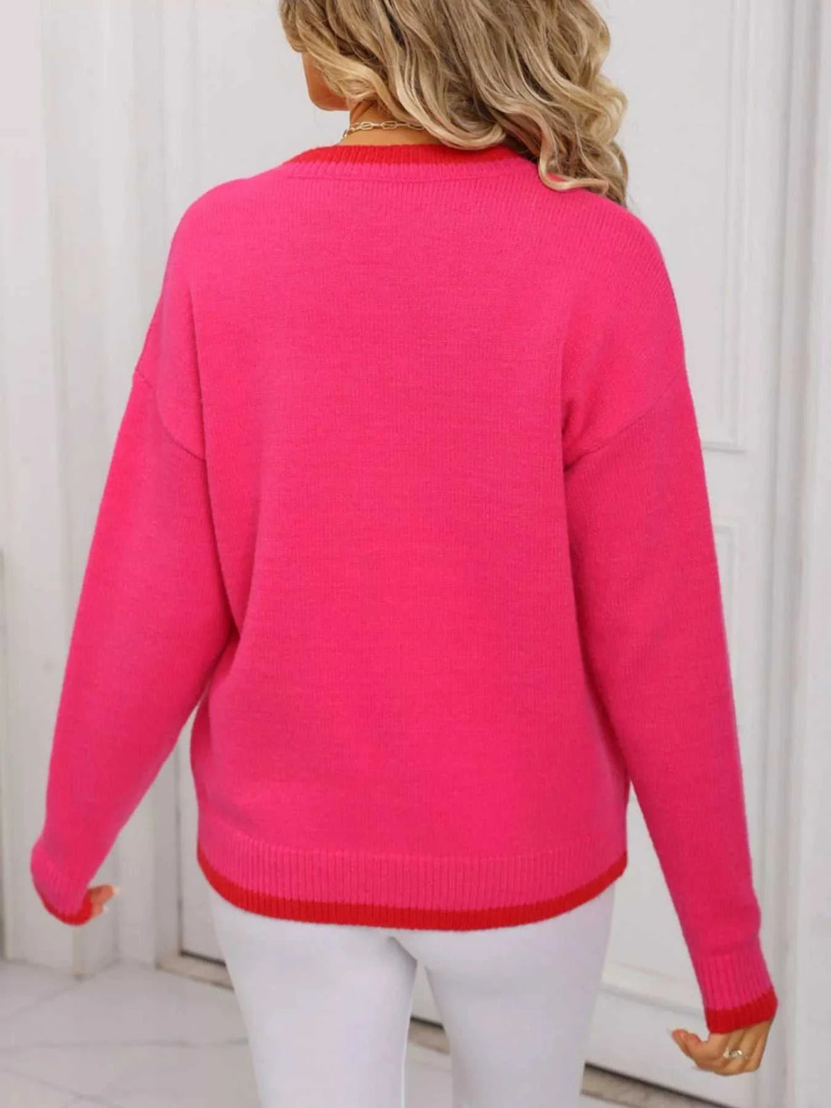 Strawberry Crew Neck Sweater 100100080501266 49 Affordable Fashion Under $100 Jerry's Apparel 