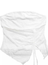 Ruched Lace Tube Top 100100324758727 24 Affordable Fashion Under $100 Jerry's Apparel 