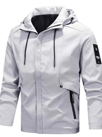 Men's Plus Size Hooded Windproof Casual Jacket 100400968163962 58 Affordable Fashion Under $100 Jerry's Apparel 