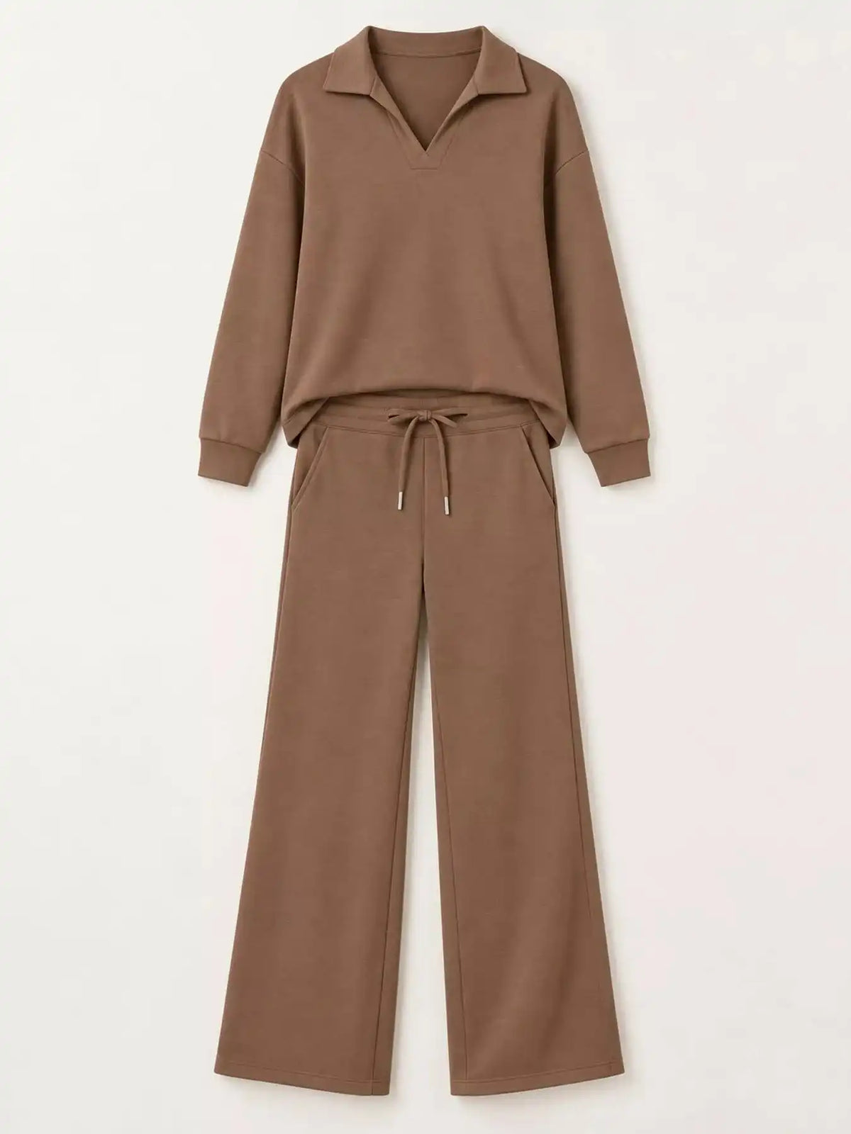 Dropped Shoulder Top and Pants Set 101001926020102 36 Gifts for Her Jerry's Apparel 