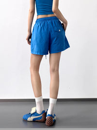 High Waisted Drawstring Shorts