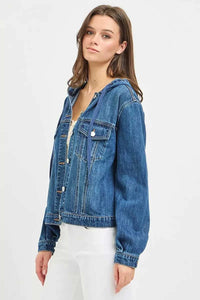 RISEN Basic Denim Jacket with Hoodie 100100918701266 72 Affordable Fashion Under $100 Jerry's Apparel 