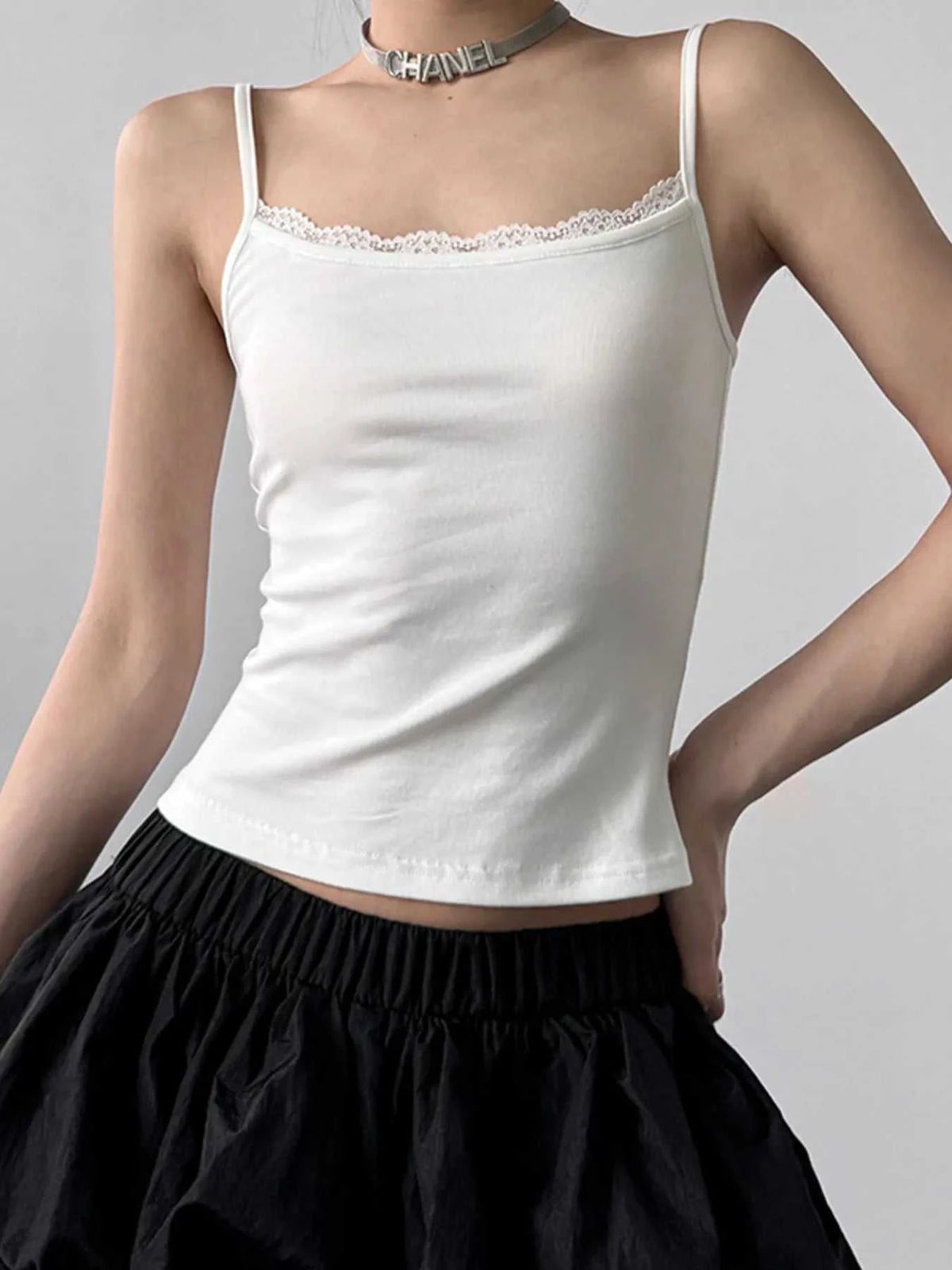 Lace Trim Cami Top 100100556013195 22 Affordable Fashion Under $100 Jerry's Apparel 