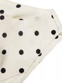 Polka Dot Sleeveless Peplum Blouse 100100915995653 30 Affordable Fashion Under $100 Jerry's Apparel 