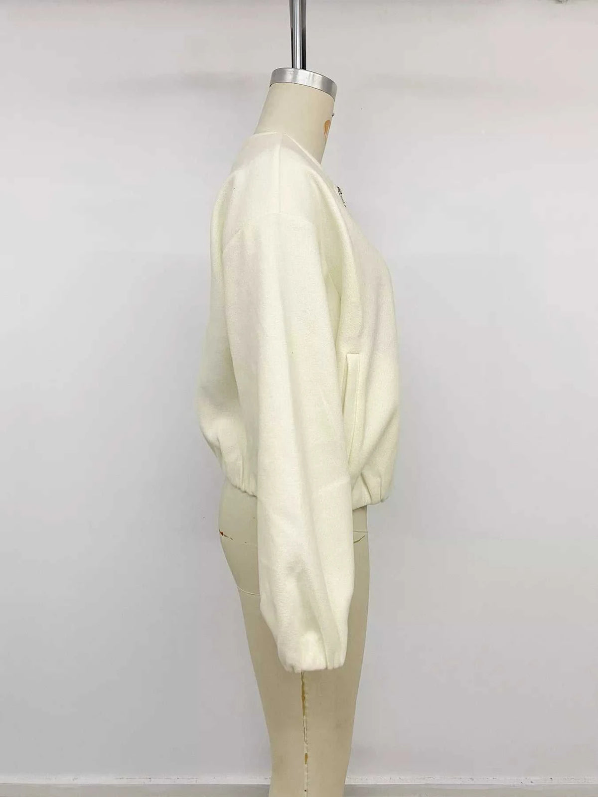 Fleece Bomber Jacket with Zipper Closure 100100681964108 49 Affordable Fashion Under $100 Jerry's Apparel 