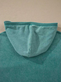 Half Zip Kangaroo Pocket Mineral Wash Baggy Hoodie 100100749285222 73 Affordable Fashion Under $100 Jerry's Apparel 