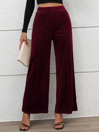 Elastic Waist Wide Leg Pants 100100754211419 23 Affordable Fashion Under $100 Jerry's Apparel 