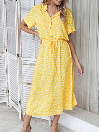 Polka Dot Button Front Midi Dress 100100206515969 29 Gifts for Her Jerry's Apparel 