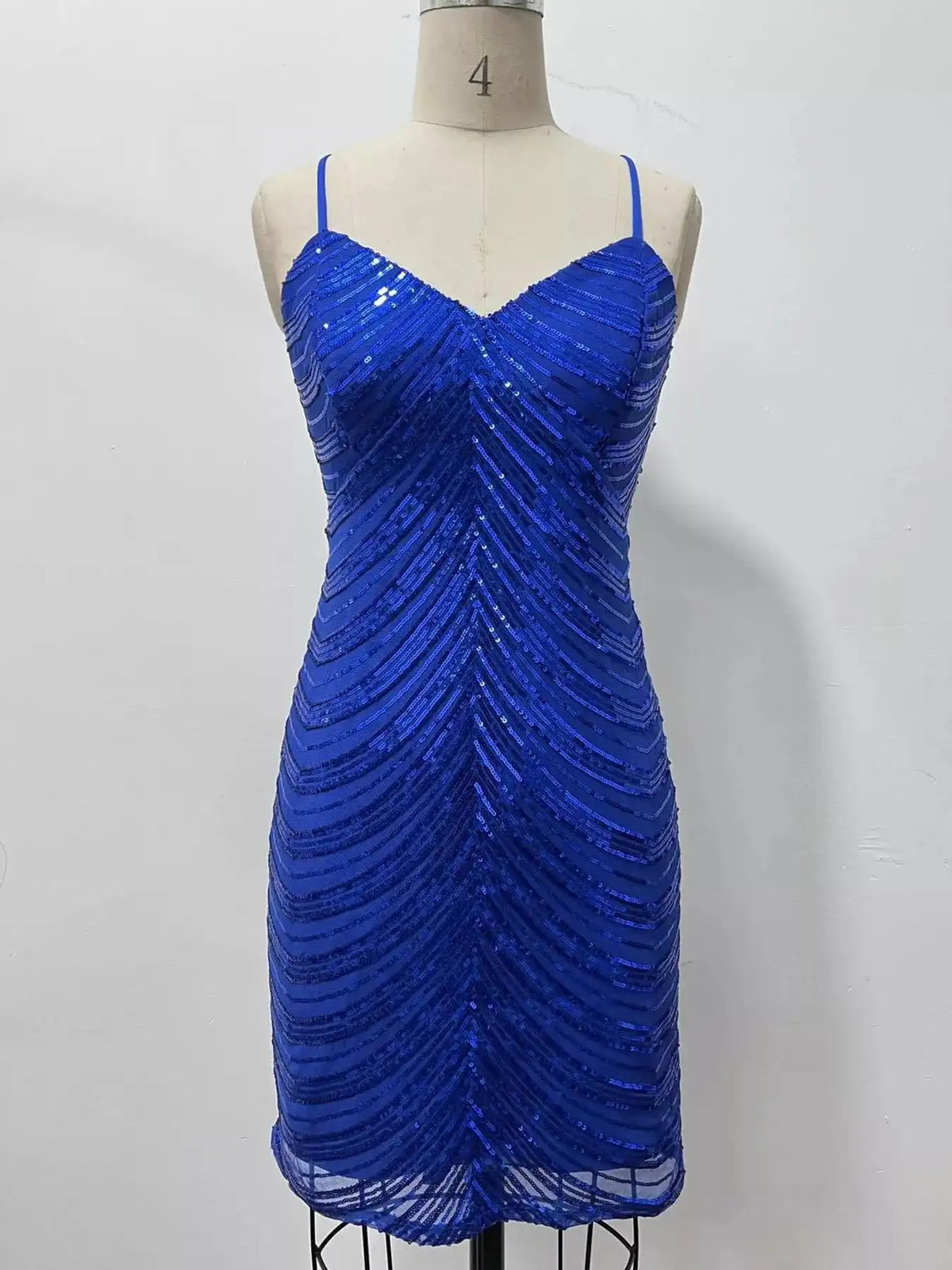 Sleeveless Sequin Embellished Bodycon Mini Cami Dress 101001090650712 56 Gifts for Her Jerry's Apparel 