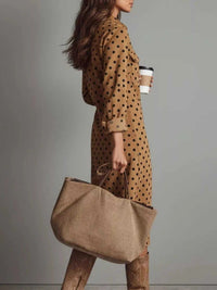 Polka Dot Button-Down Midi Dress 100100224916883 34 Gifts for Her Jerry's Apparel 