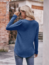 Square Neck Long Sleeve T-Shirt 100100618971989 31 Affordable Fashion Under $100 Jerry's Apparel 