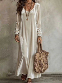 Velvet Maxi Dress with Flowy Hem 100100506619632 27 Affordable Fashion Under $100 Jerry's Apparel 