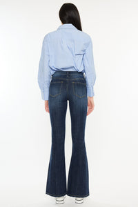 Full Size Mid Rise Flare Jeans