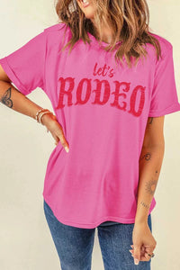 Letter Graphic Short Sleeve T-Shirt 101001219481633 34 Affordable Fashion Under $100 Jerry's Apparel 